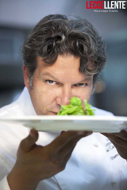 Chef Giancarlo Polito: ingredienti semplici, cucina ricercata, piatti gourmet. Hotel Gourmet La Locanda del Capitano a Montone, Umbria