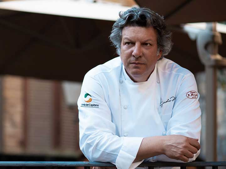 Chef Giancarlo Polito grande cucina umbra a Montone (Perugia)