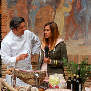 Sereno Variabile interview Giancarlo Polito at La Locanda del Capitano restaurant in Montone