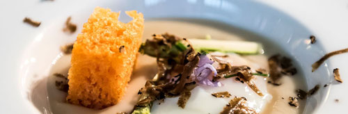 Fine dining in Umbria: La Locanda del Capitano Restaurant in Montone chef Giancarlo Polito