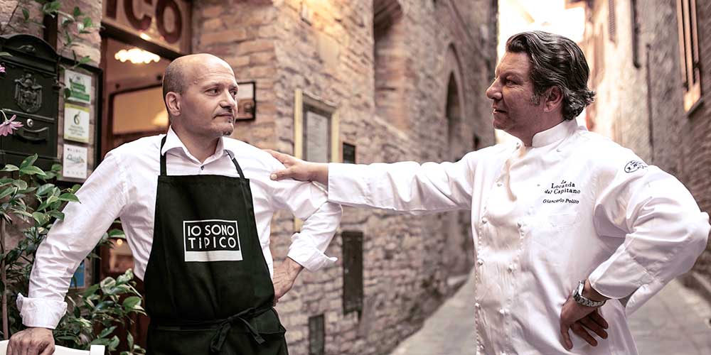 Tipico Osteria & Locanda del Capitano Montone Restaurant 100% Made in Umbria - Sharing Restaurant by Chef Giancarlo Polito & Paolo Morbidoni